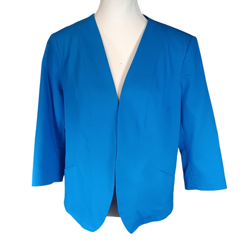 Kate Rosey Petite Royal Blue Blazer Women's Size PXL